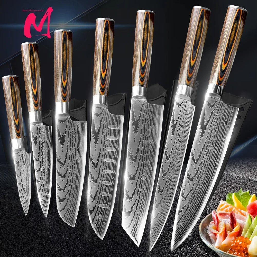 Chefs Japanese knife set