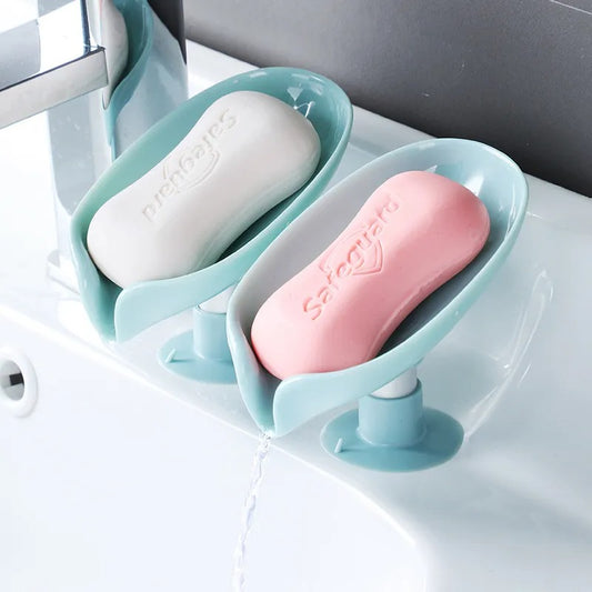 Suction cup soap holder