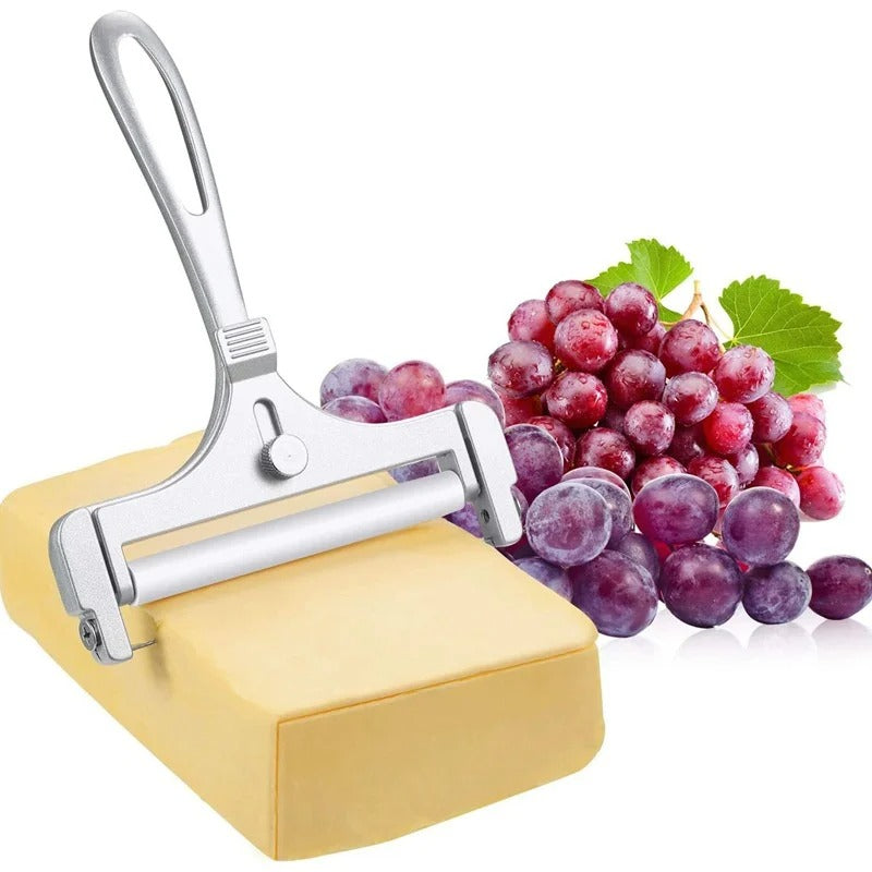 Adjustable cheese slicer