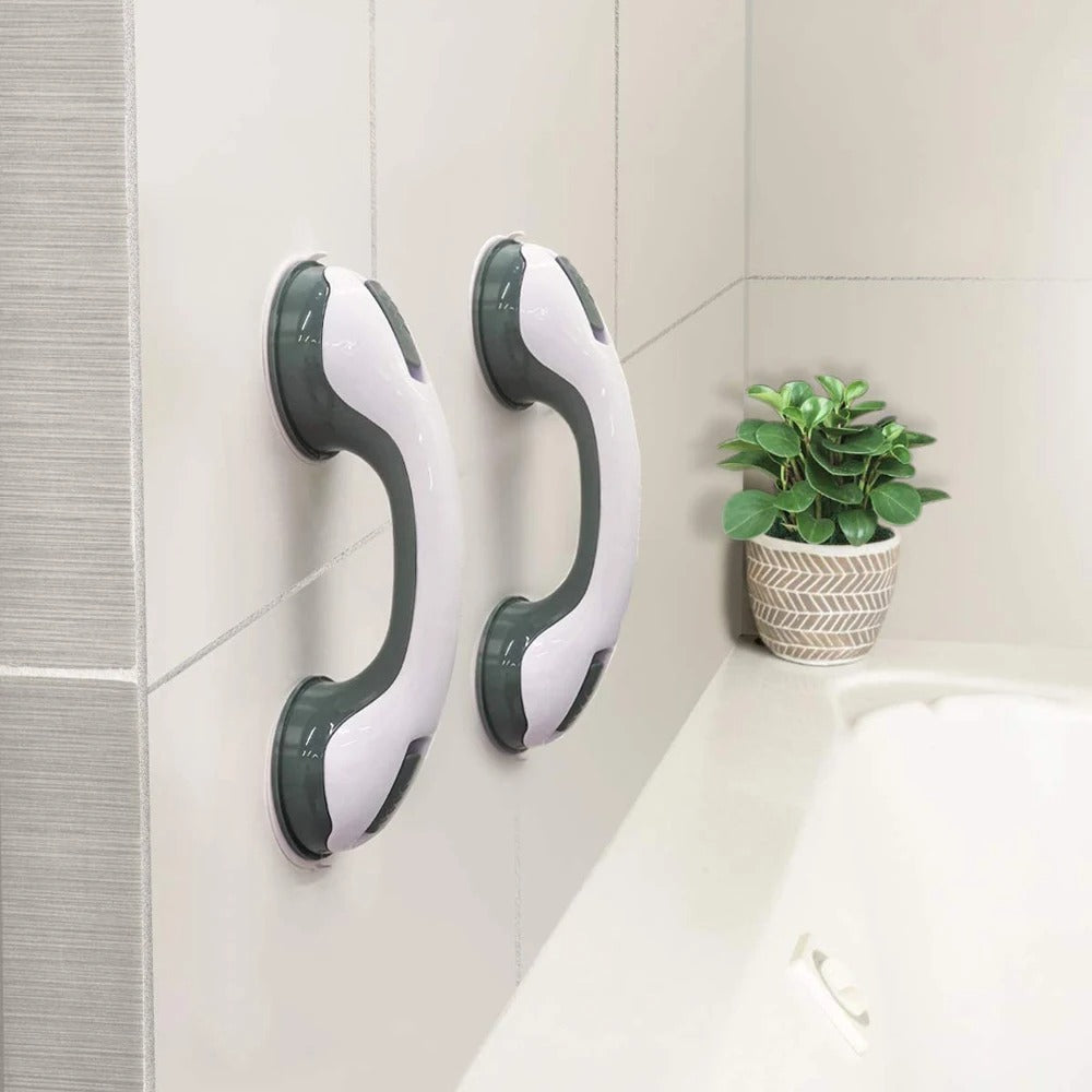 Anti-slip bathroom grab handle
