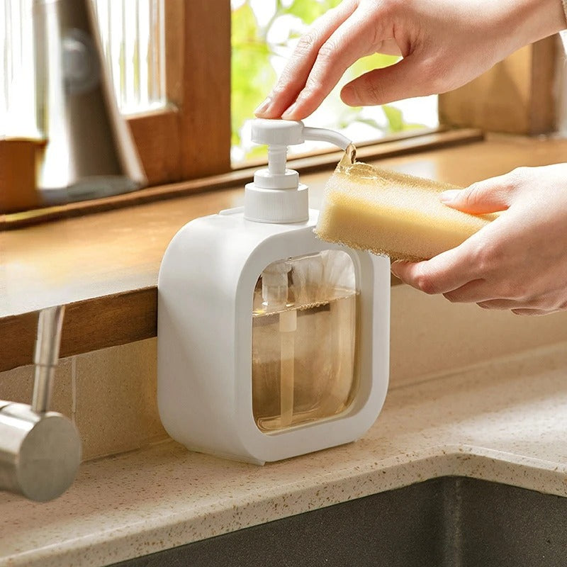 Bathroom soap dispenser
