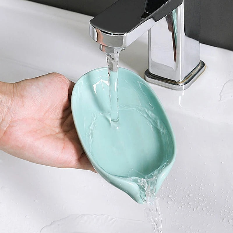 Suction cup soap holder