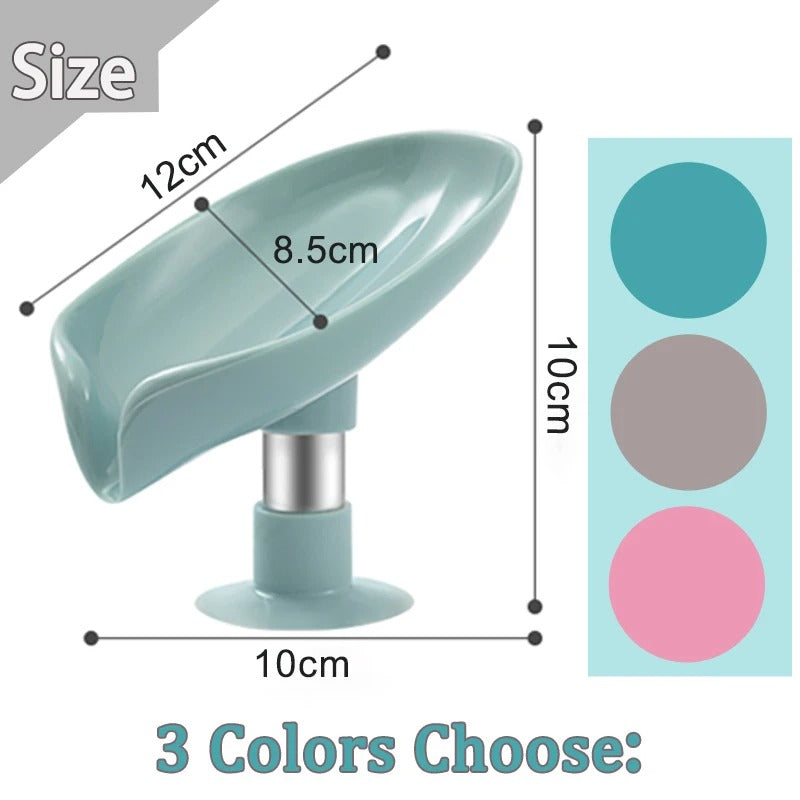 Suction cup soap holder