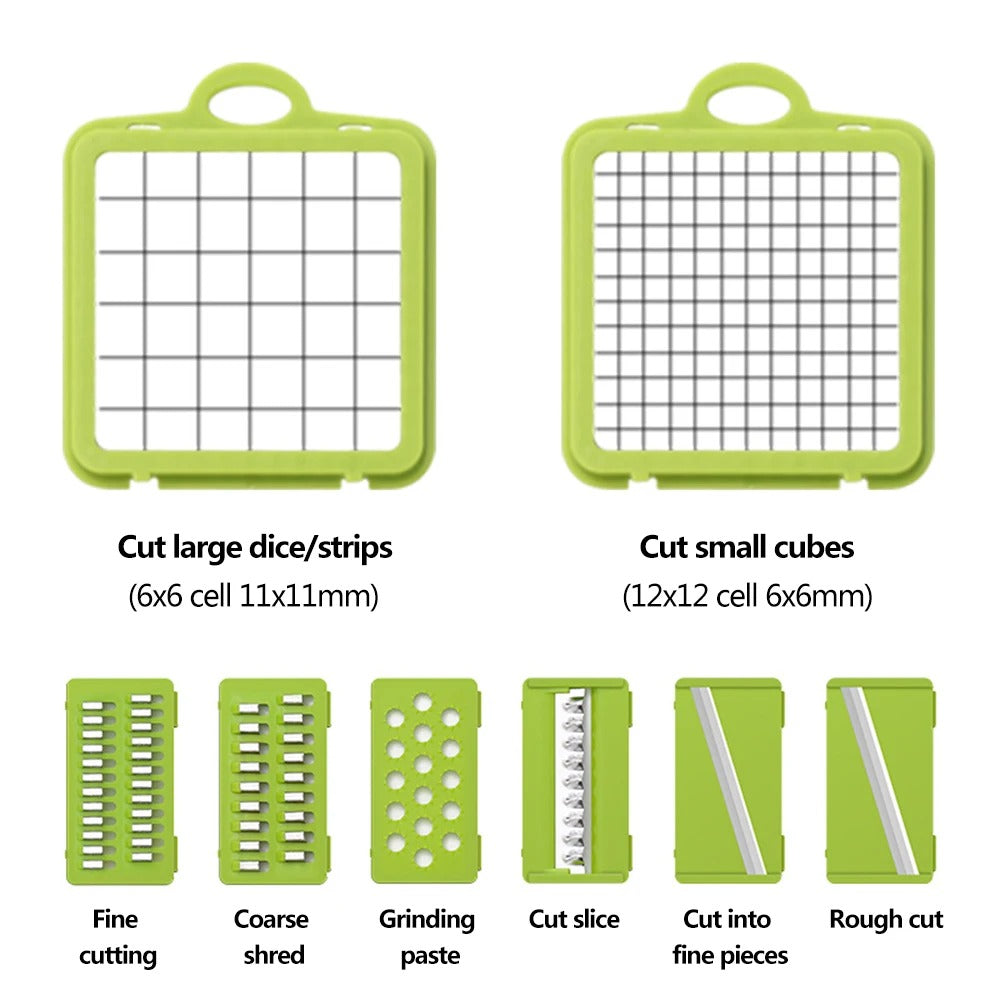 Multifunctional vegetable cutter