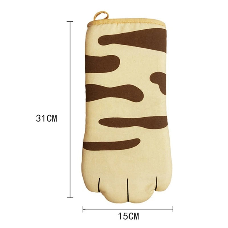 Cat Paws Oven Mitt